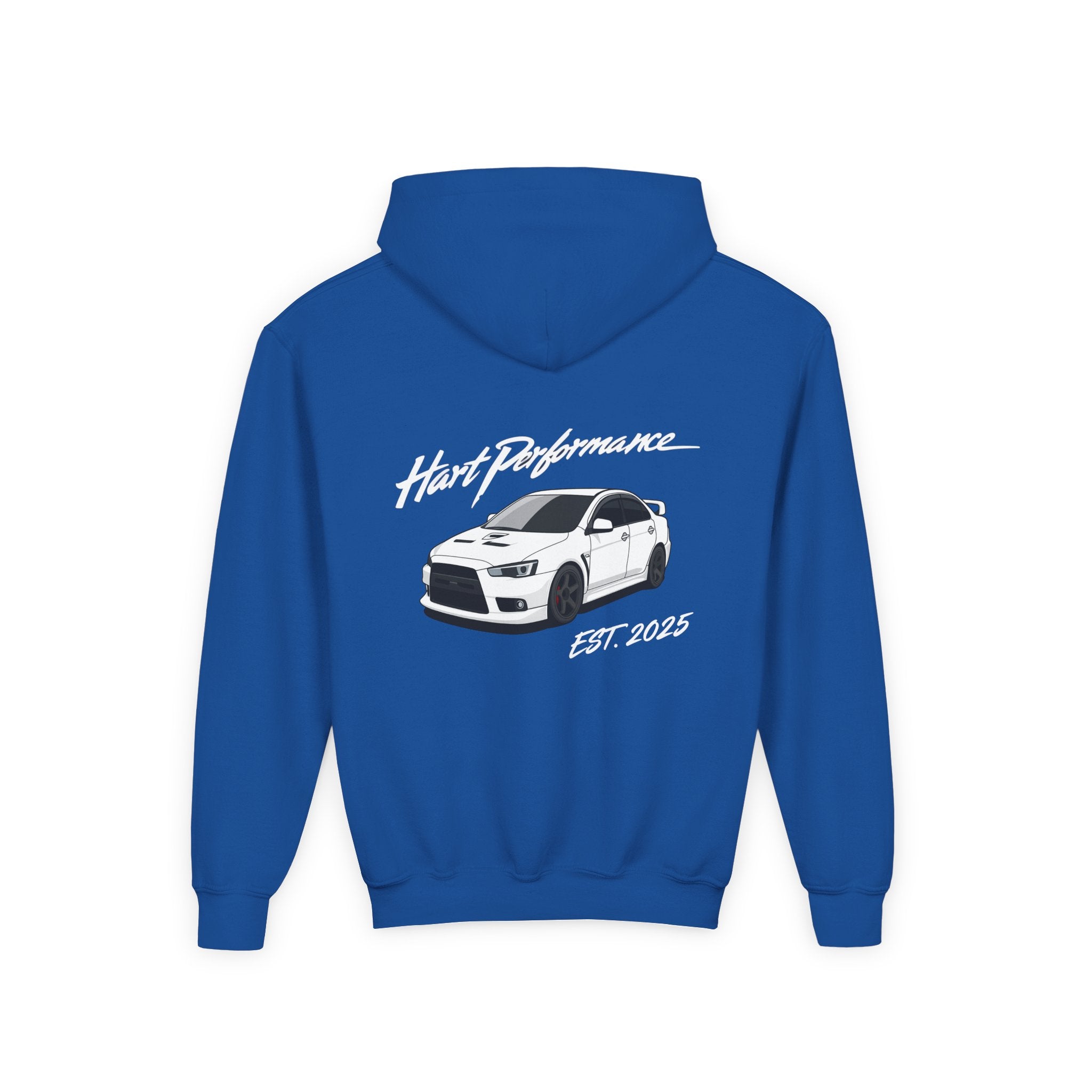 Youth Hoodie - Hart Performance "Competition" Car Graphic Sweatshirt