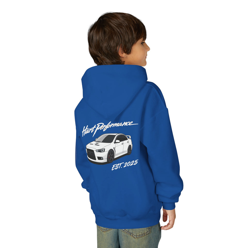 Youth Hoodie - Hart Performance "Competition" Car Graphic Sweatshirt