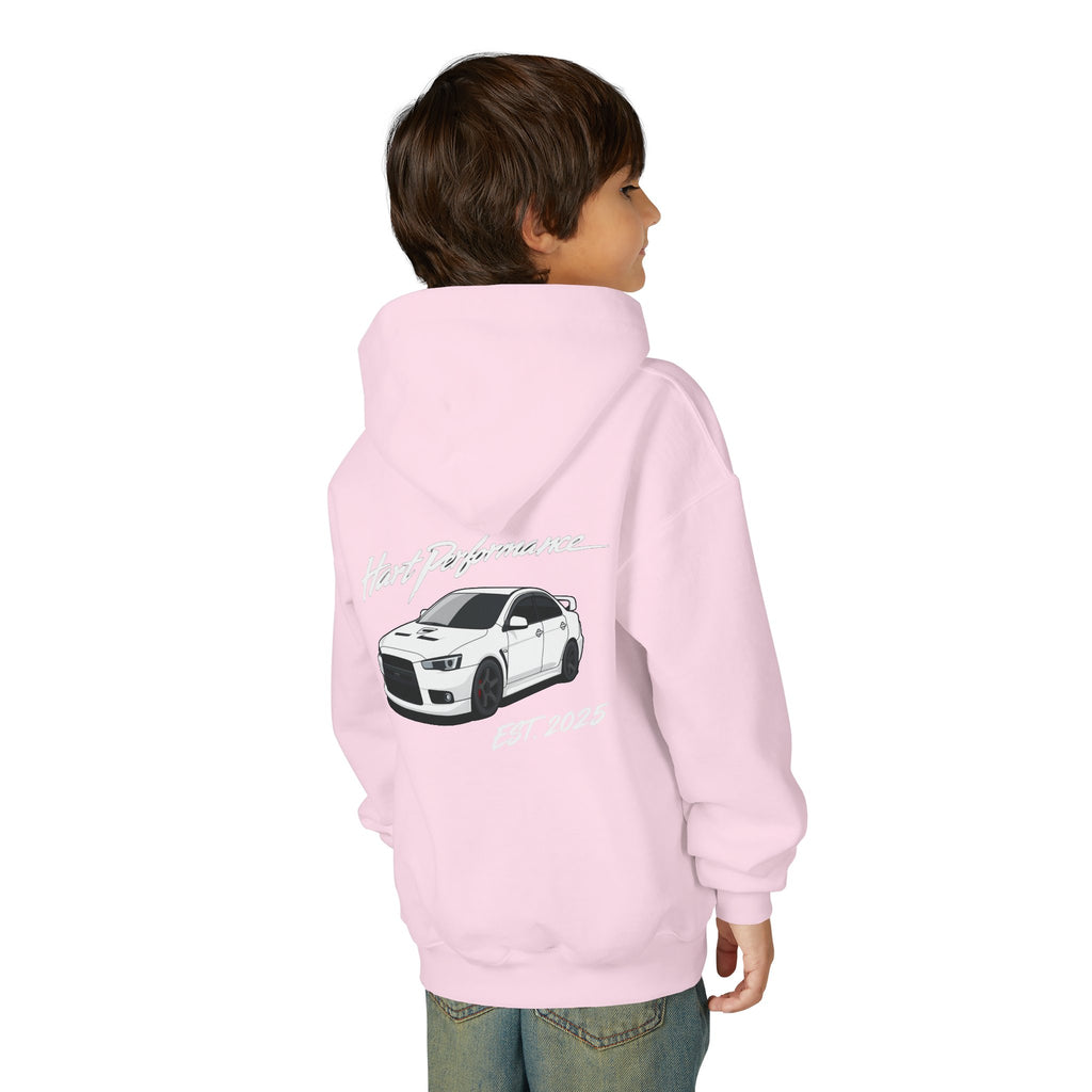 Youth Hoodie - Hart Performance "Competition" Car Graphic Sweatshirt