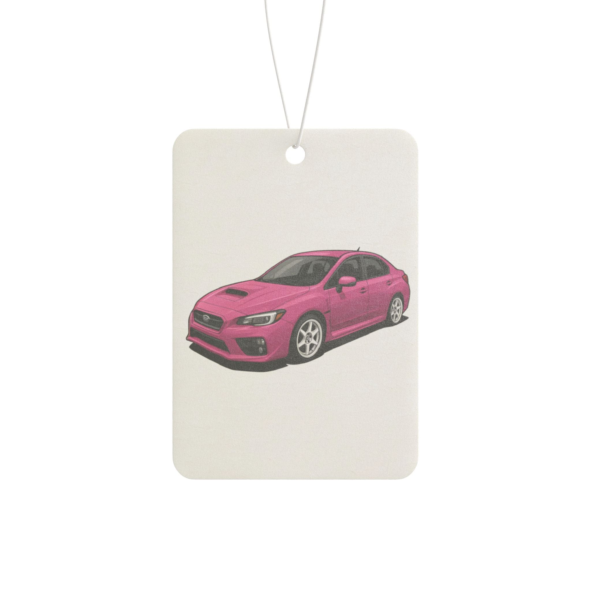 Subaru WRX Air Freshener (Pink)