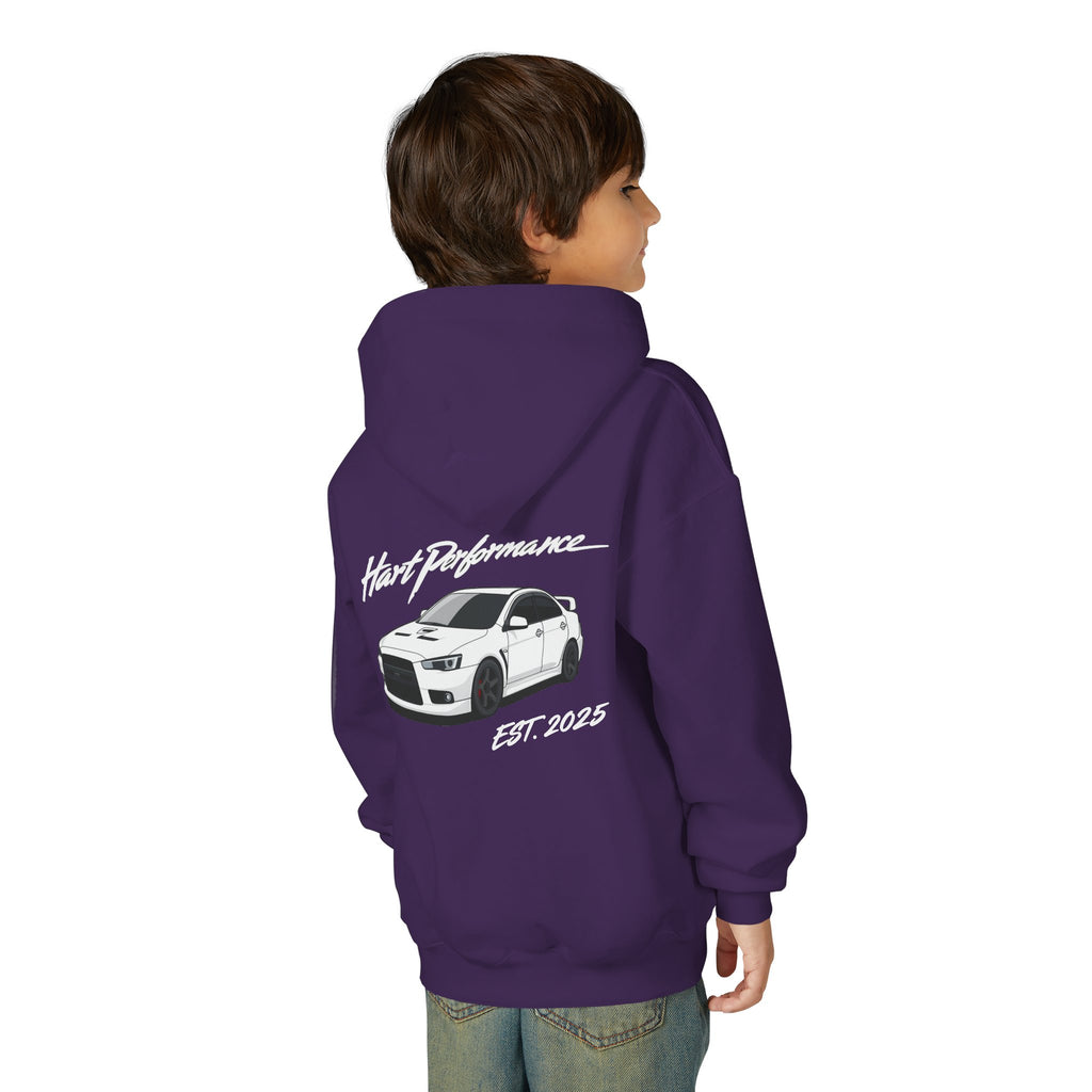 Youth Hoodie - Hart Performance "Competition" Car Graphic Sweatshirt