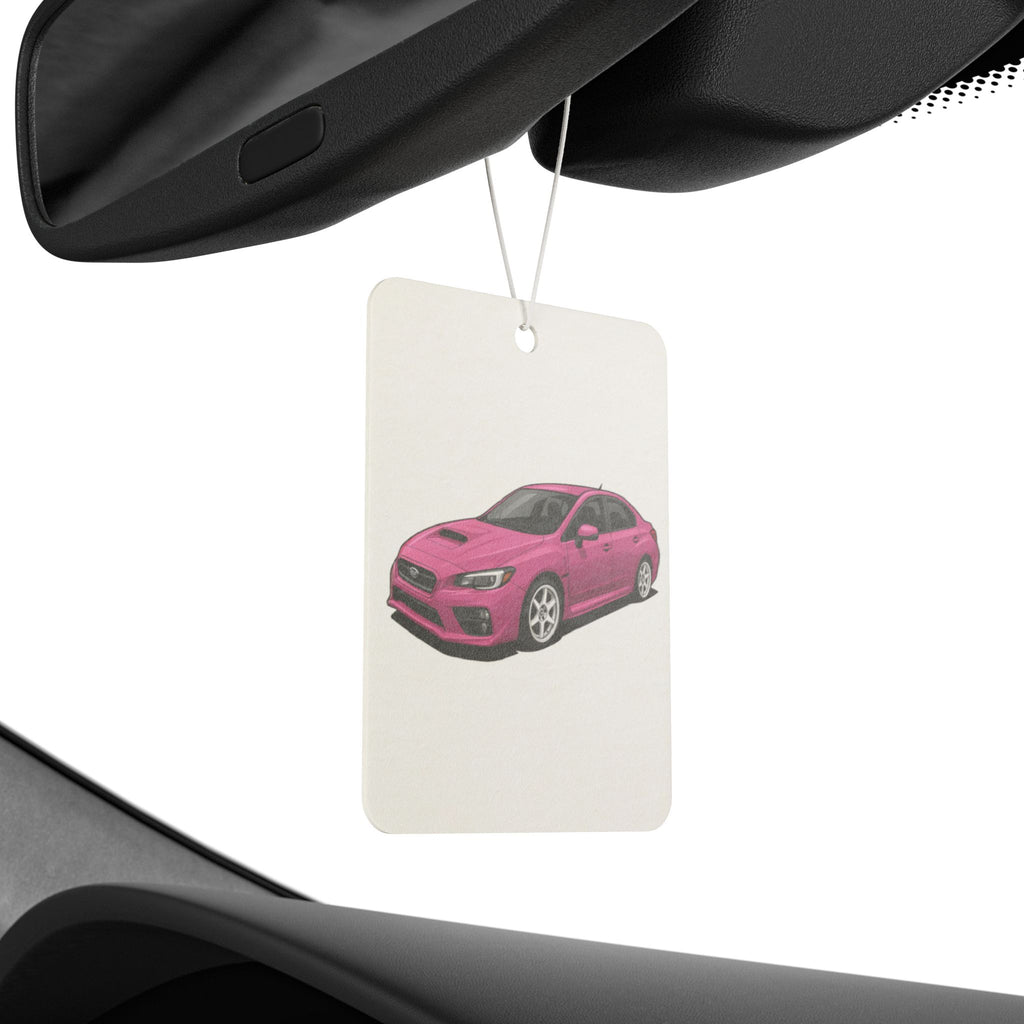 Subaru WRX Air Freshener (Pink)