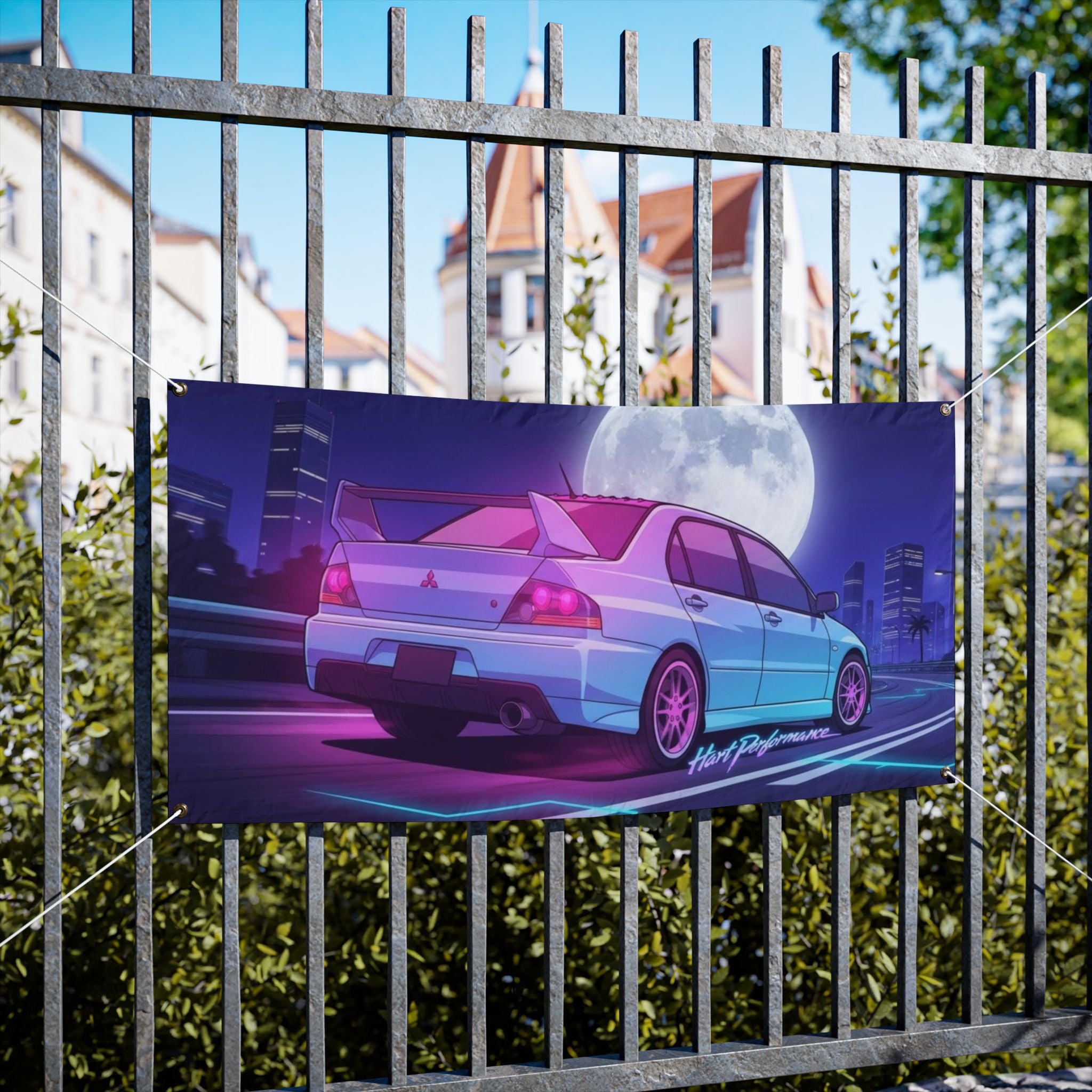 Neon Night Shop Banner