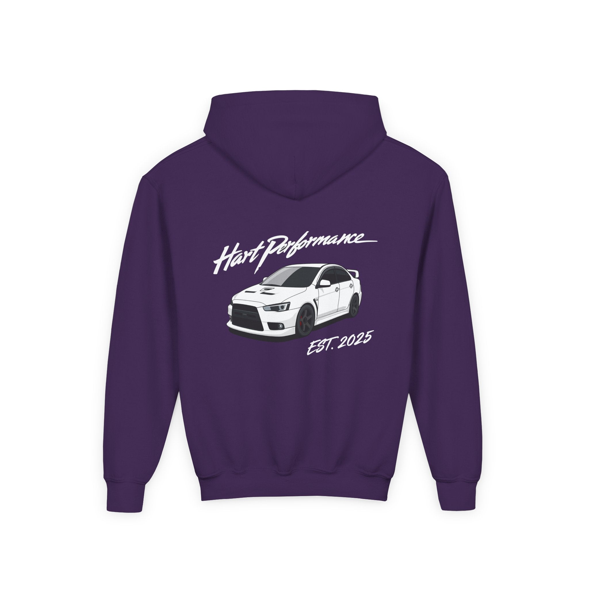Youth Hoodie - Hart Performance "Competition" Car Graphic Sweatshirt