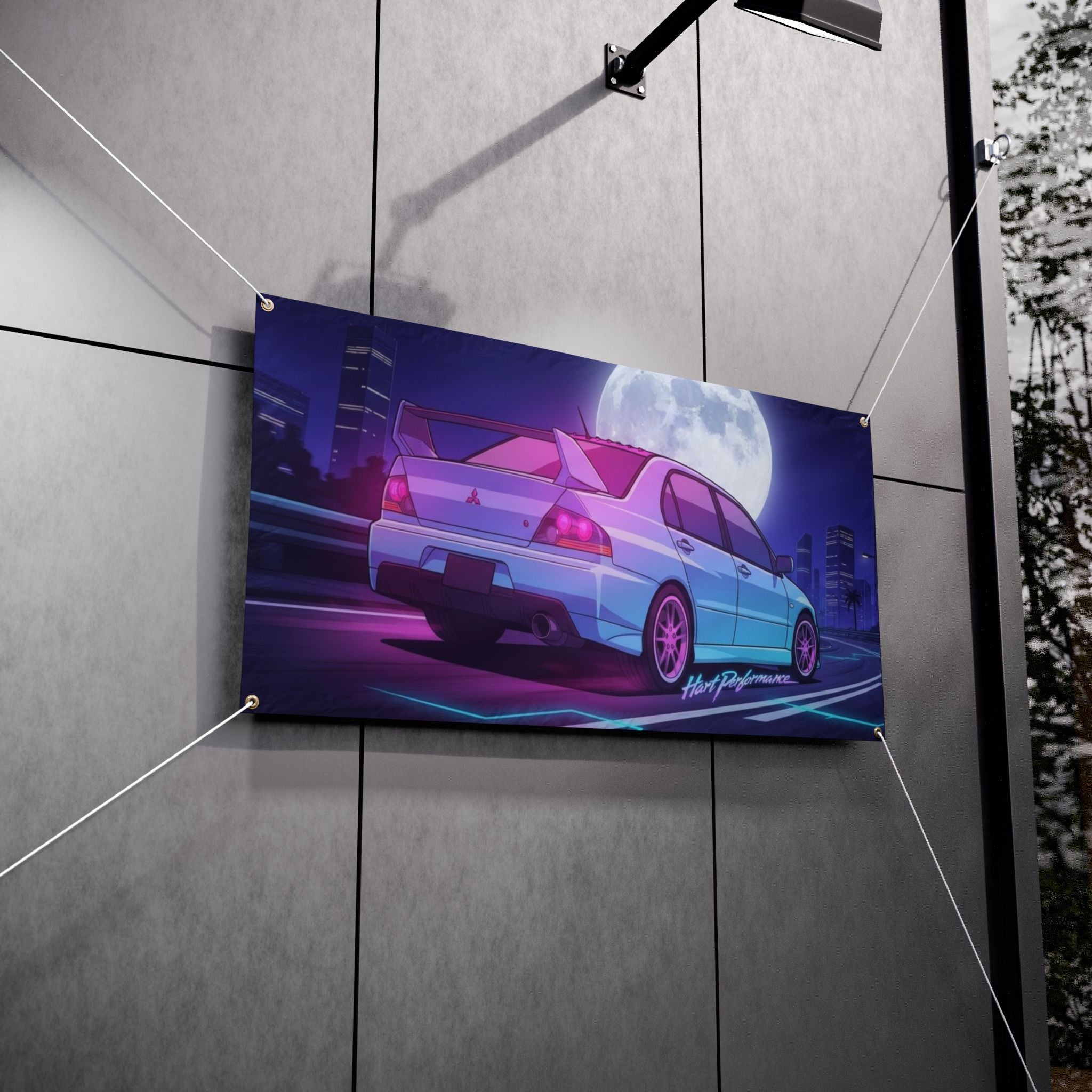 Neon Night Shop Banner